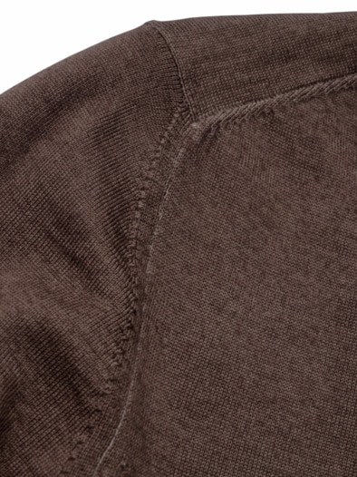 Bandbreite-Pullover kakao