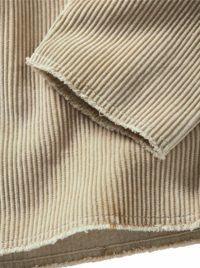 Samt-Cord-Longsleeve sand