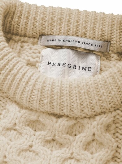 Pullover Hudson Aran ufersand