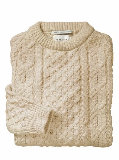 Pullover Hudson Aran ufersand