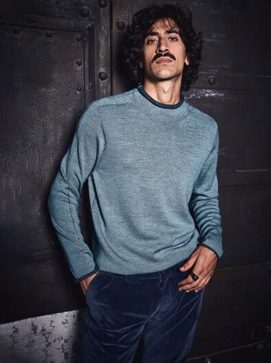 Pullover big10bill eisblau