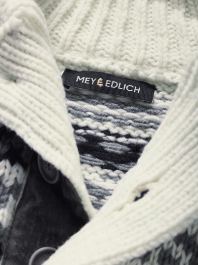 Italo-Norweger-Pullover schneeweiß