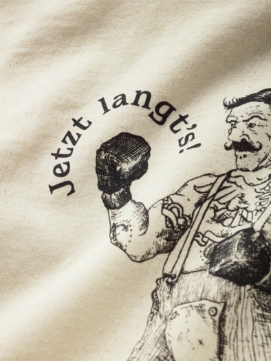 T-Shirt Jetzt Langt`s vanille