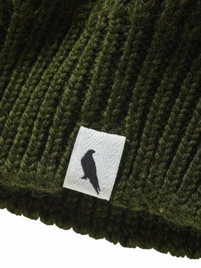 Fisherman Cardigan olive