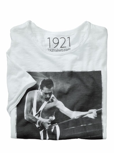 Freddie Mercury T-Shirt zahnweiß