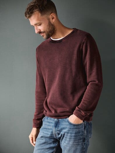 Lava-Sweatshirt glutrot