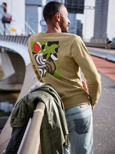Surfer-Sweatshirt seetang