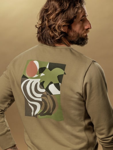 Surfer-Sweatshirt seetang