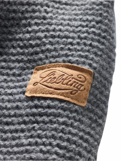 Alpen-Hoodie Xaver grau/blau