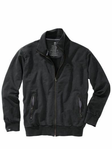 Track Top Jacke Basic kohle