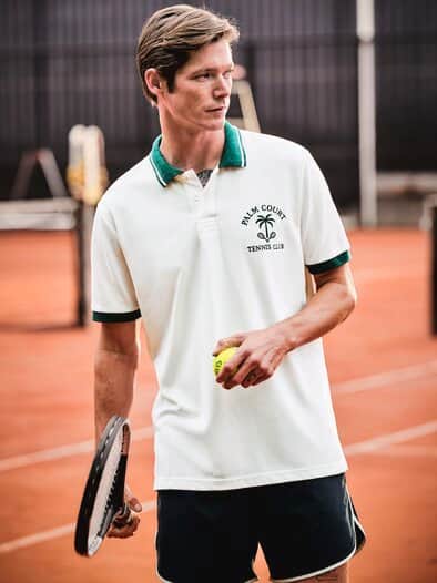 Polo Palm Court Tennis Club linienweiß