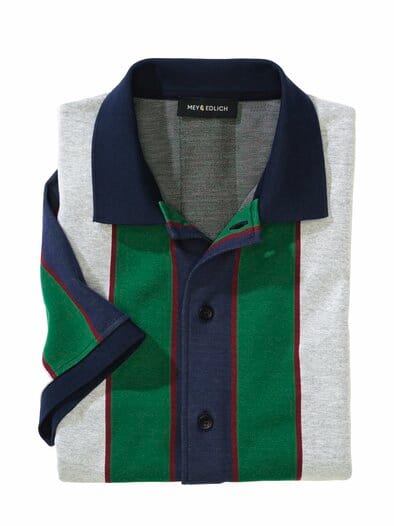 Aufrecht-Polo navy/seegras