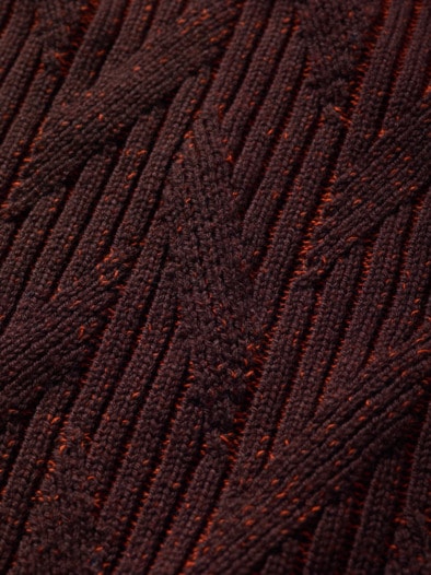 Aha-Pullover kaffee/kürbis