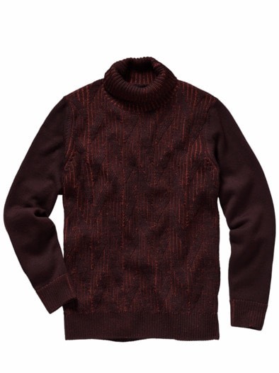 Aha-Pullover kaffee/kürbis