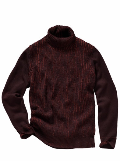 Aha-Pullover kaffee/kürbis