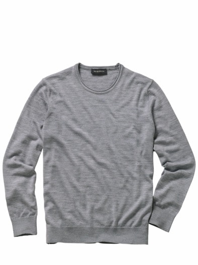 Flüster-Pullover betongrau