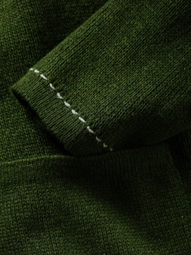 Feld-und-Flur-Strickjacke waldgrün