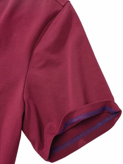 Zeitsprung-T-Shirt oxidrot