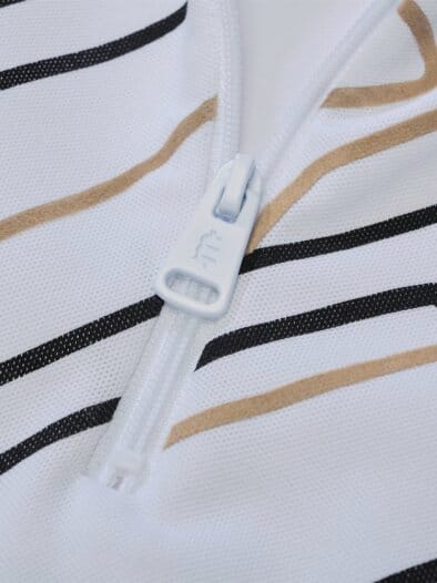 Neues-Spiel-Poloshirt linienweiß