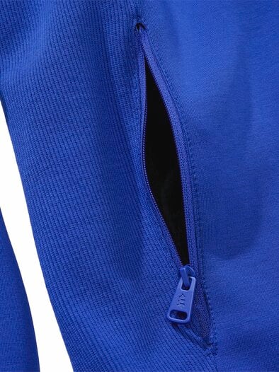 Sweatjacke azurblau
