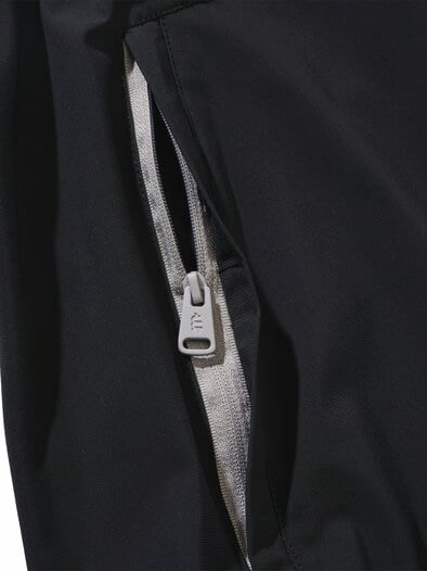 Impuls-Jacke rabenschwarz