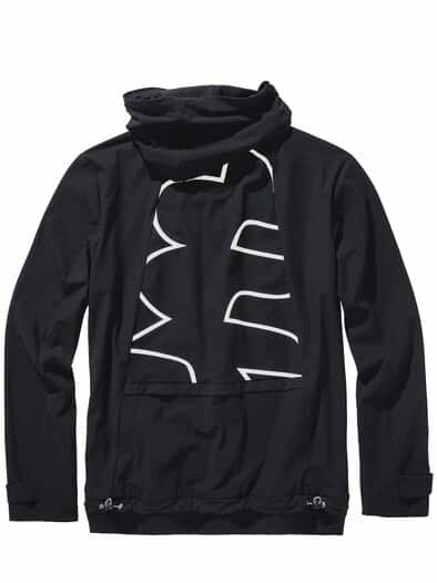 Impuls-Jacke rabenschwarz