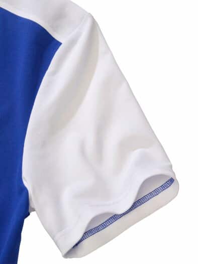 Bizeps-T-Shirt azurblau