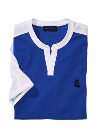 Bizeps-T-Shirt azurblau