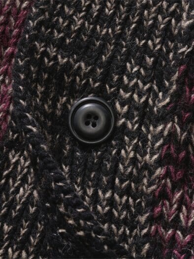 Mouline-Cardigan purpur/steinbrech