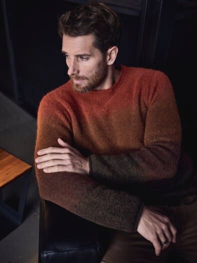 Avantgarde-Pullover indian-summer