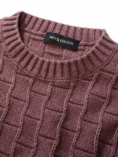 Grundstein-Pullover betonflieder