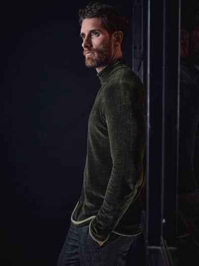 Mockneck-Pulli absinth