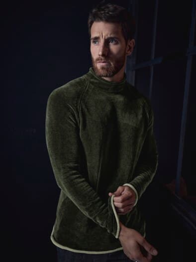 Mockneck-Pulli absinth