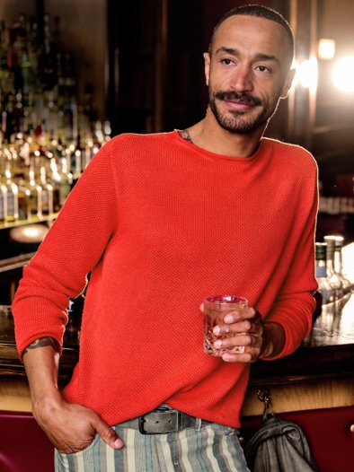 Insider-Pullover mohn