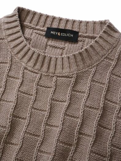Grundstein-Pullover betonbraun