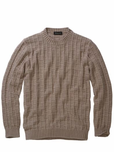 Grundstein-Pullover betonbraun