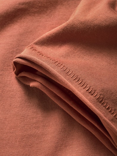 Open-End-Shirt wüstenrot
