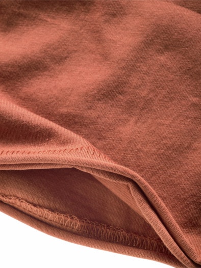 Open-End-Shirt wüstenrot
