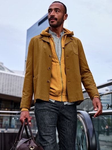 Selbstläufer-Sweatjacke sonne