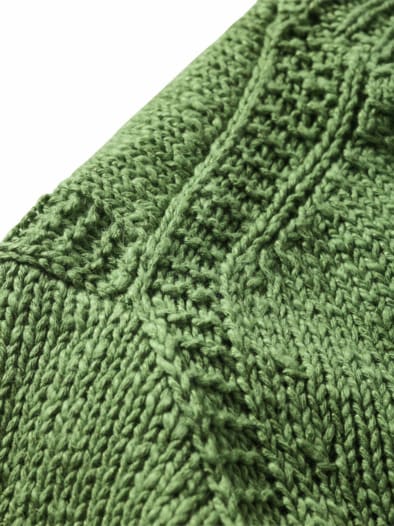 Nicht-zu-übersehen-Pullover limette