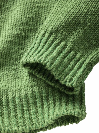 Nicht-zu-übersehen-Pullover limette