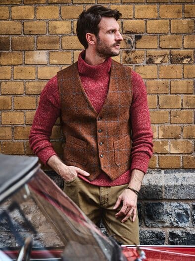 Harris-Weste Karo glut