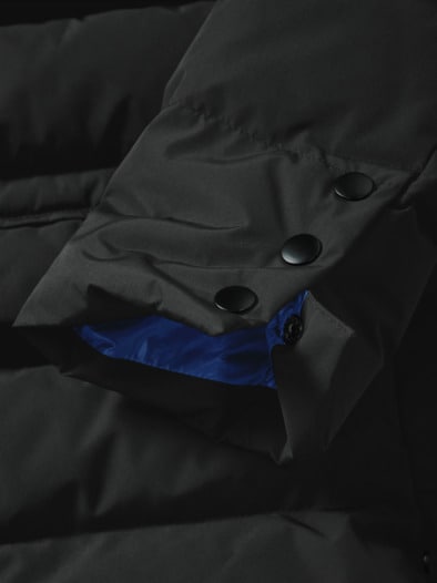 Schichtwerk-Steppjacke mattschwarz