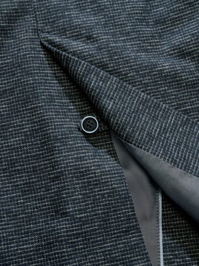 Fast-uni-Anzugsakko casual-blau