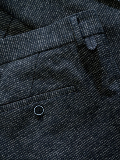 Fast-uni-Anzughose casual-blau