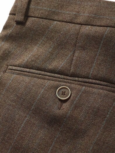 Bronzo Vivente-Anzughose antik-bronze