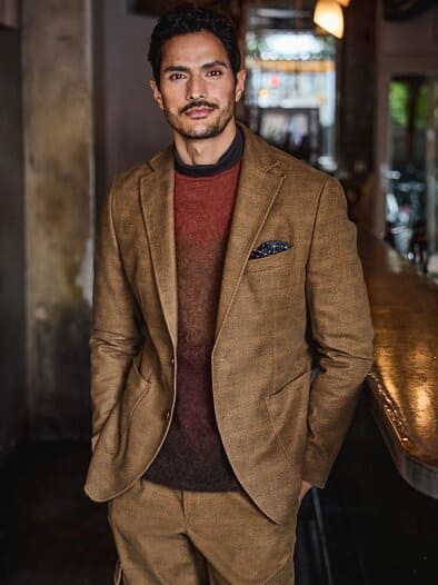 Trilogie-Anzugsakko kork