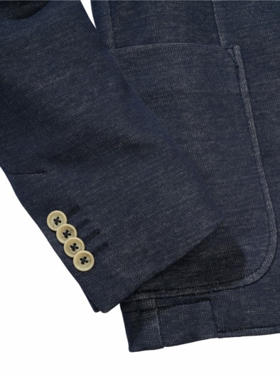 Terry-Sakko navy-dunst