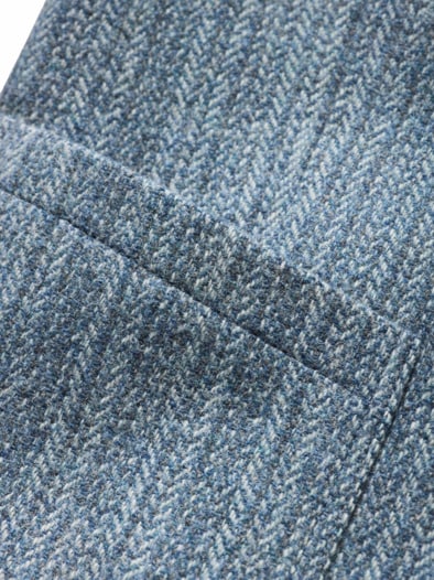 Webspiel-Weste tweedblau