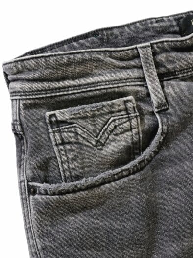 Jeans Anbass Black Comfort graphit